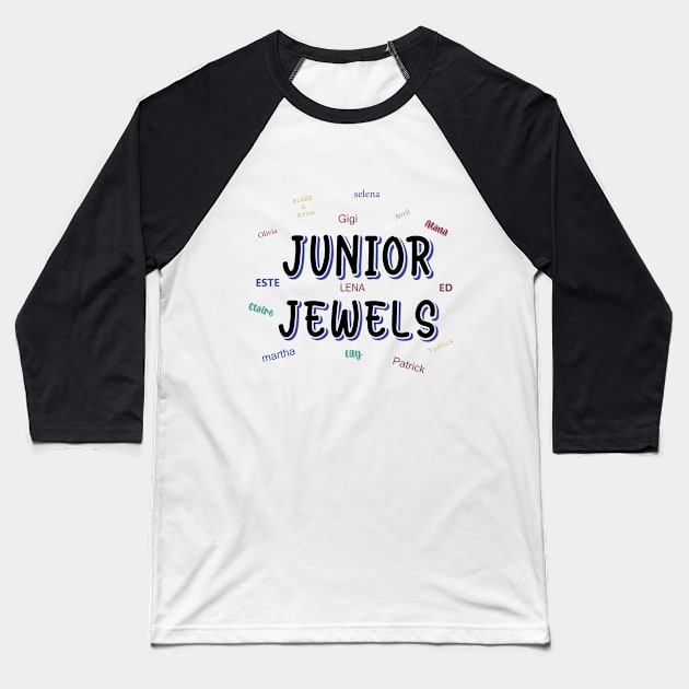 junior jewels Baseball T-Shirt by Rayyan Hausawi